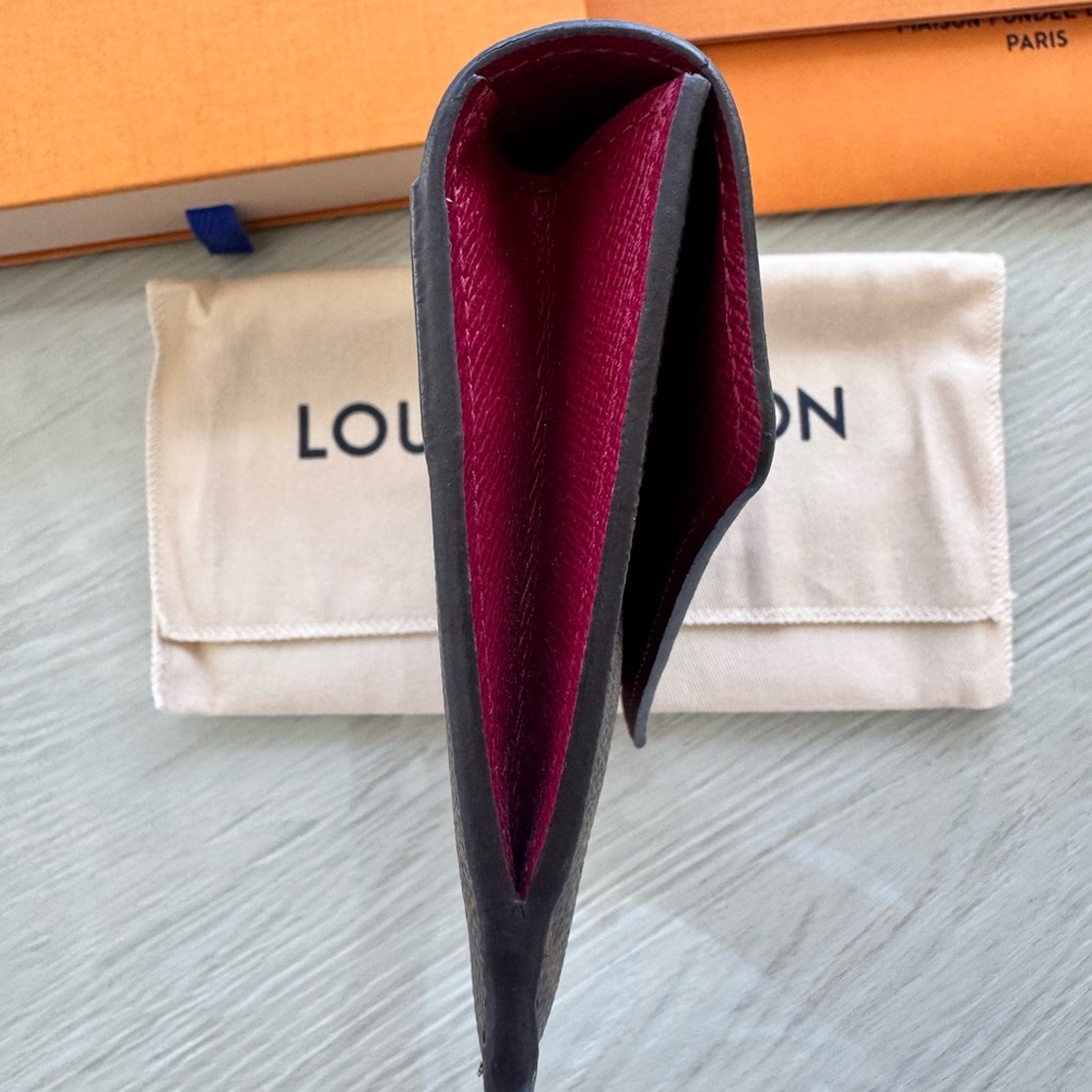 Louis Vuitton Monogram Jeanne Wallet in Fuschia - Picture 7 of 8